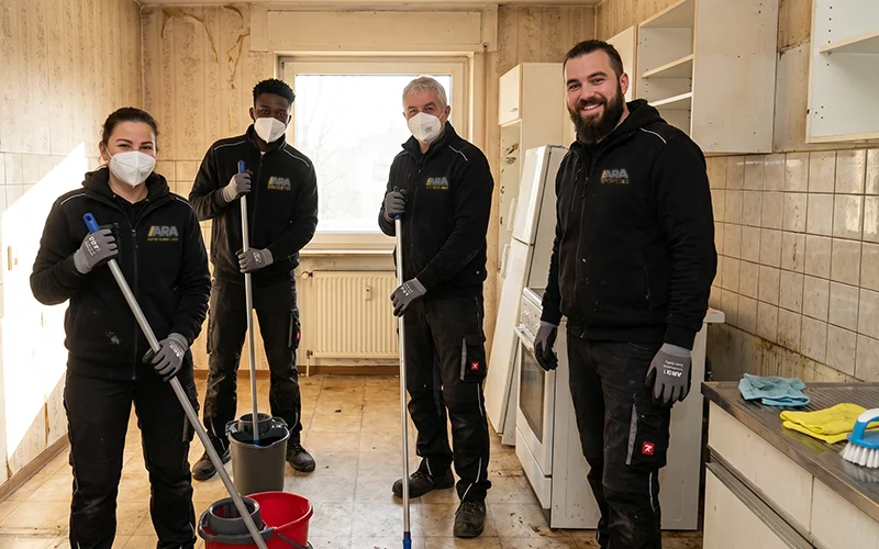 ARA Grundreinigung nach Entrümpelung